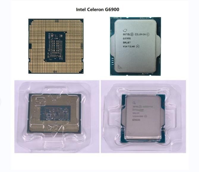 Intel CPU with fan Celeron G6900